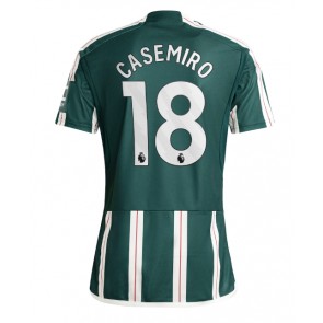 Maillot de foot Manchester United Casemiro #18 Extérieur 2023-24 Manches Courte